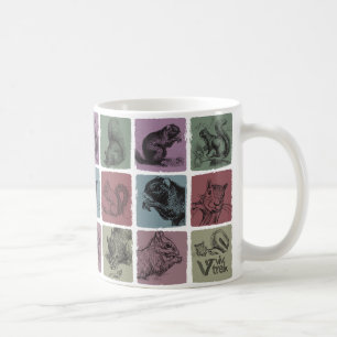 Mug Vaisselle vintage pour boire avec écureuil pour am