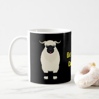 Mug Valais Noir Nez Mouton Meilleur Mouton Papa Jamais