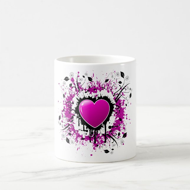 Mug Valentine Purple Heart (Créateur téléchargé)