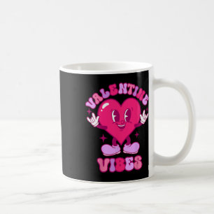 Mug Valentine Vibes Super Valentines Chemise De Fête P