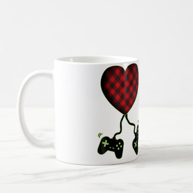 Mug Valentines Day Gamer Lover For And Boys (Gauche)