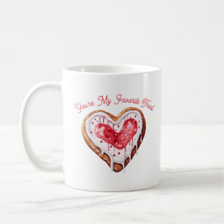Mug Valentines Day Sweet Cookie Heart Favorite Treat