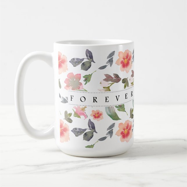 Mug Valentines Jour Cadeau pour toujours (Gauche)