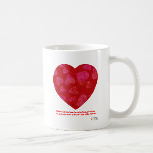 Mug Valentines Jour Coeurs roses Cadeaux rouges Vêteme