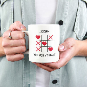 Mug Valentines, tu as gagné mon coeur
