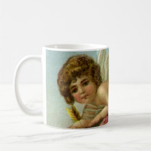 Mug Valentines victoriennes vintages Day Angels Rose d