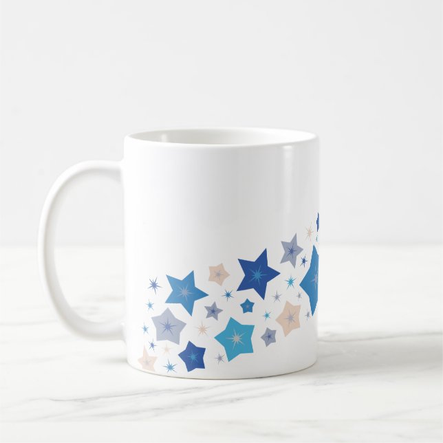 Mug Valse céleste (diagonale) (Gauche)