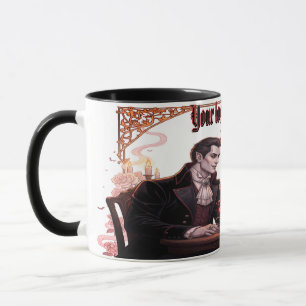 Mug Vampire Couple Amour Design Halloween Dracula Love