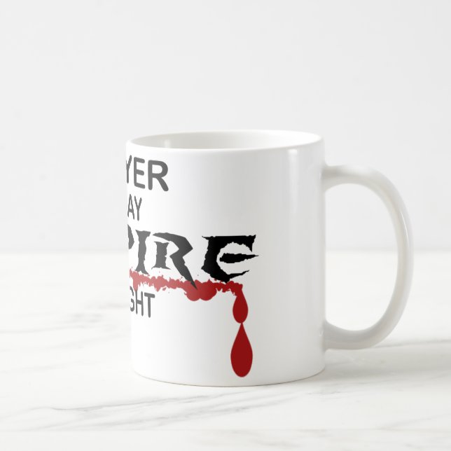 Mug Vampire d'avocat par nuit (Droite)