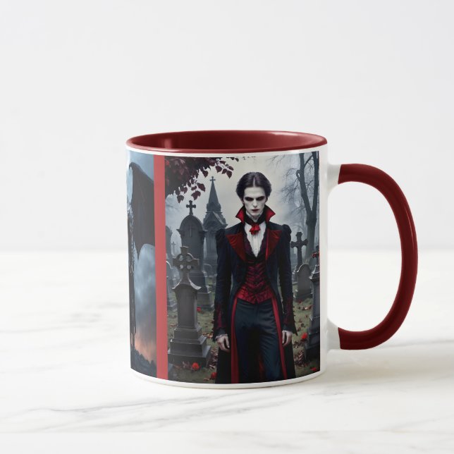 Mug Vampire Romance Dark Imaginaire Nom Café (Droite)
