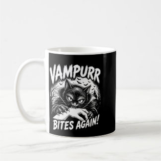 Mug Vampurr mord l'amoureux de chat d'Halloween Hallow