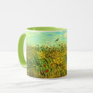 Mug Van Gogh, Champ de blé avec une alouette,