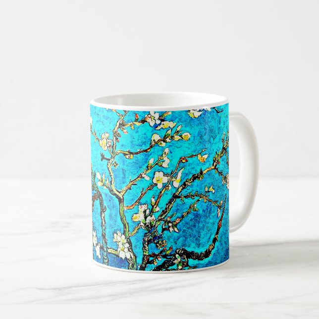 Mug Van Gogh - Fleurs d'amandes (Devant droit)