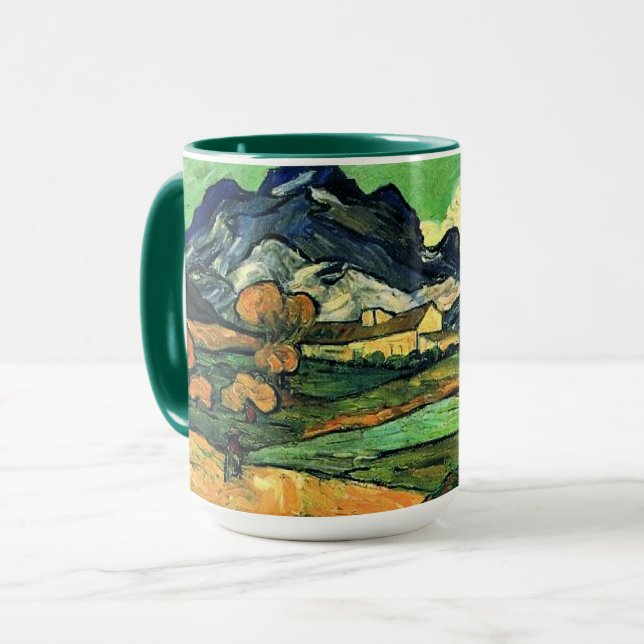 Mug Van Gogh - Mont Gaussier avec Mas de Saint-Paul (Devant gauche)
