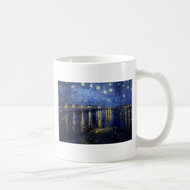 Mug Van Gogh Nuit étoilée sur Rhône (Droite)