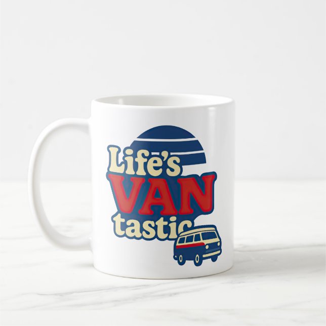 Mug VANtastic Red Cream Blue Edition (Gauche)