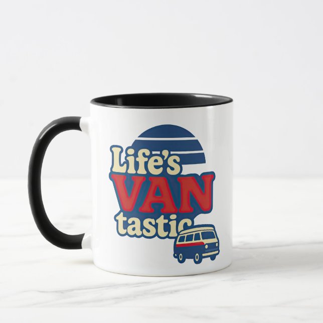 Mug VANtastic Red Cream Blue Edition (Gauche)