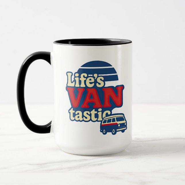 Mug VANtastic Red Cream Blue Edition (Gauche)