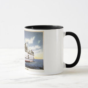Mug Vapeur Naushon, ligne de bateau à vapeur de