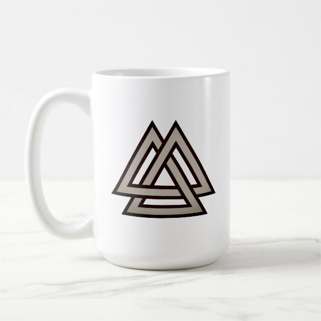 Mug Variante du symbole Valknut (Gauche)
