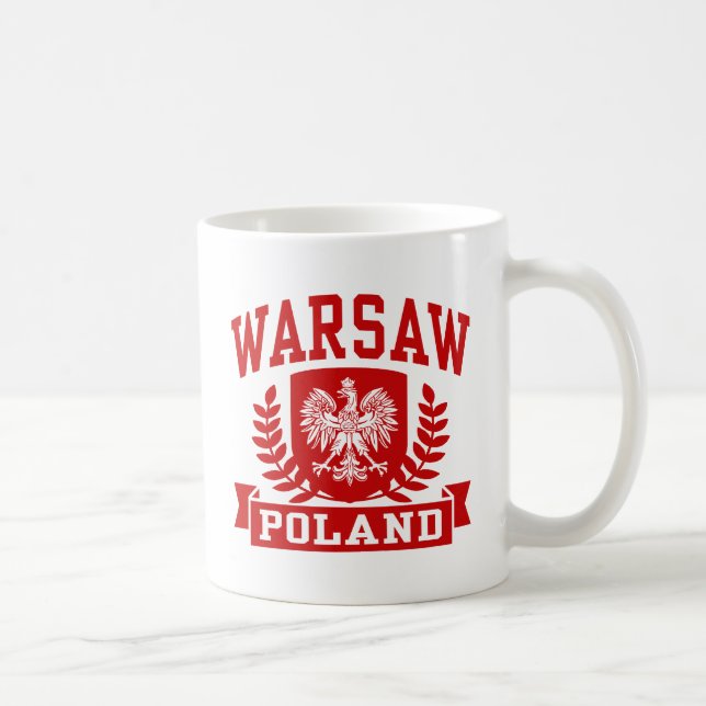 Mug Varsovie Pologne (Droite)