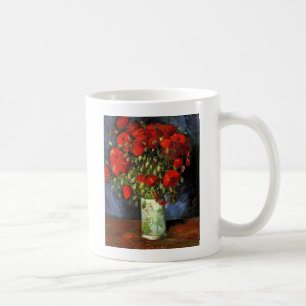 Mug Vase aux Coquelicots Rouges Vincent van Gogh