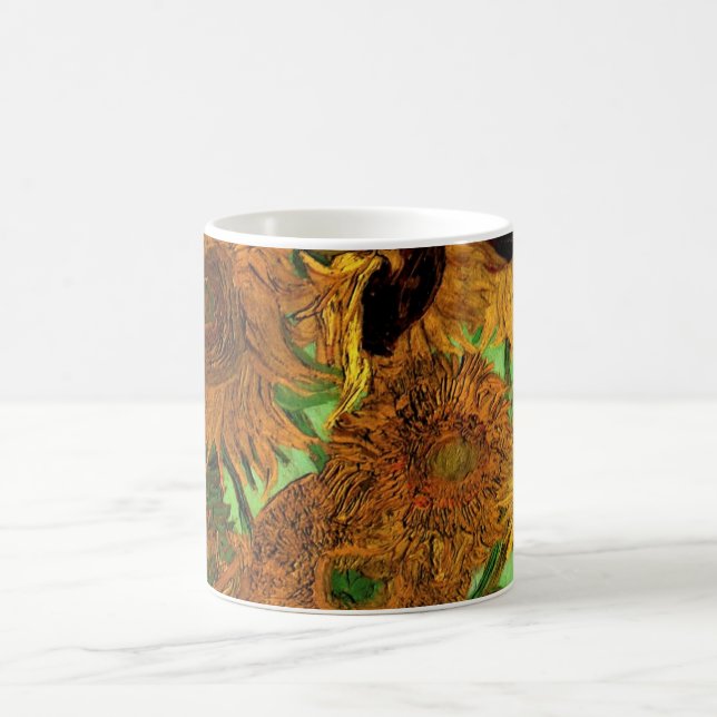 Mug Vase avec douze tournesols par Vincent van Gogh (Centre)