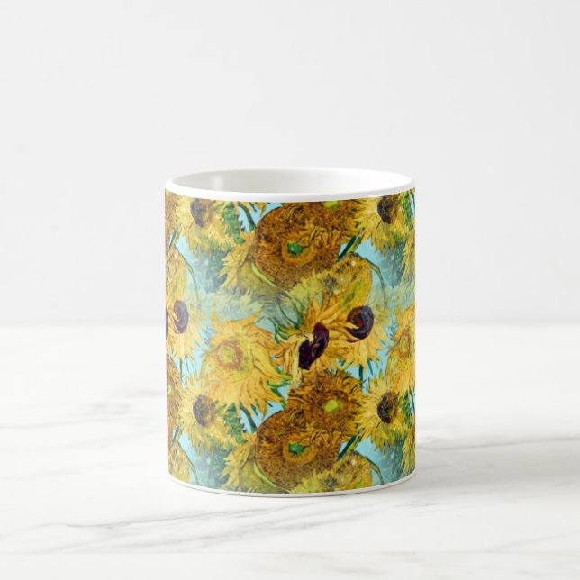 Mug Vase avec douze tournesols par Vincent van Gogh (Centre)
