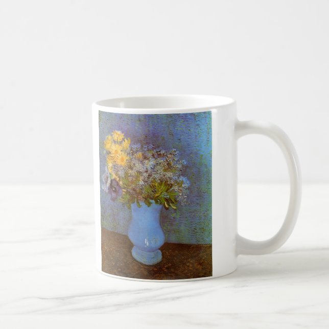 Mug Vase avec Lilacs et marguerites par Vincent van Go (Droite)