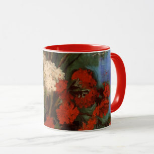Mug Vase avec oeillets par Vincent van Gogh
