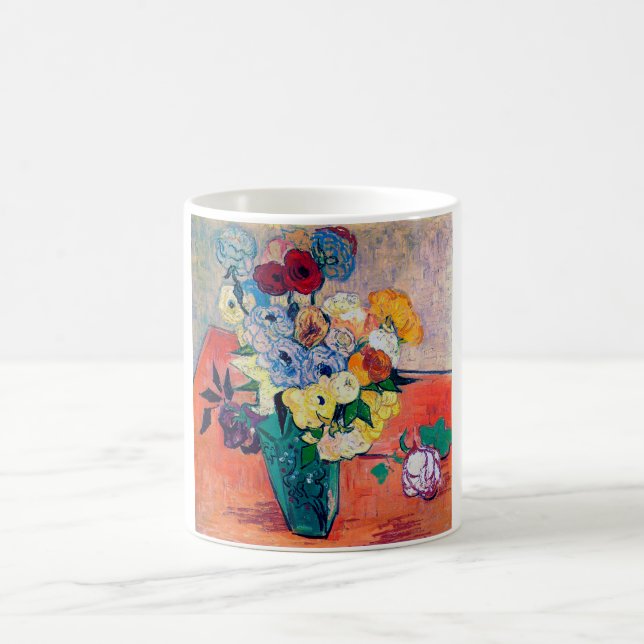 Mug Vase avec Roses et Anemones, Van Gogh (Centre)
