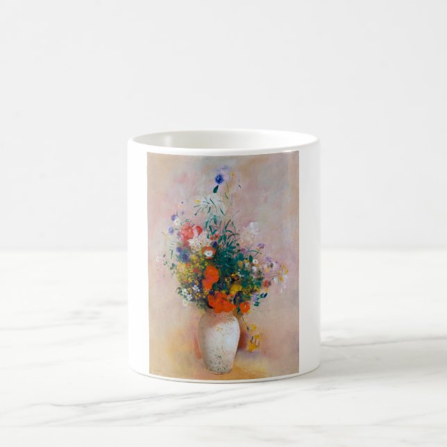 Mug Vase de fleurs, Redon (Centre)