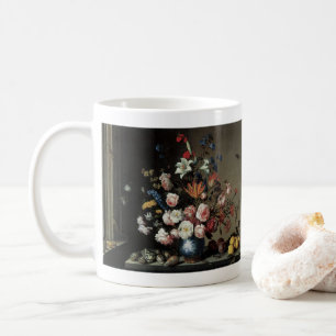 Mug Vase des fleurs par une fenêtre, Balthasar van der