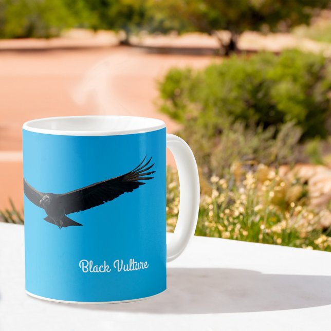Mug Vautour noir (Créateur téléchargé)