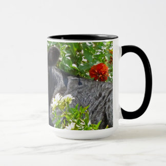 Mug Veau de bébé en fleurs