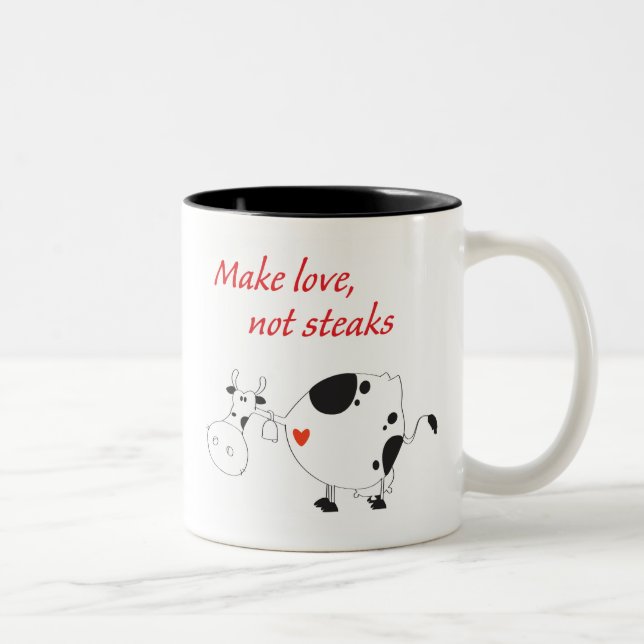 mug végétarien (Droit)