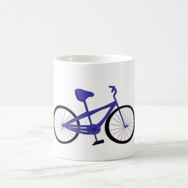 Mug Vélo bleu (Centre)