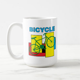 Mug Vélo bloc couleur