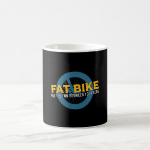 Mug Vélo de graisse entre vos jambes Vélo Retro