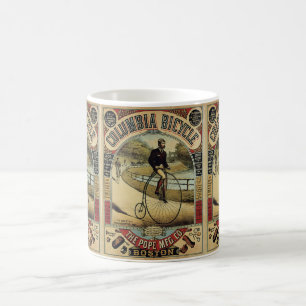 Mug Vélo de la Colombie vintage : Classique Boston Cyc