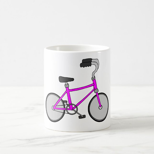 Mug Vélo rose (Créateur téléchargé)