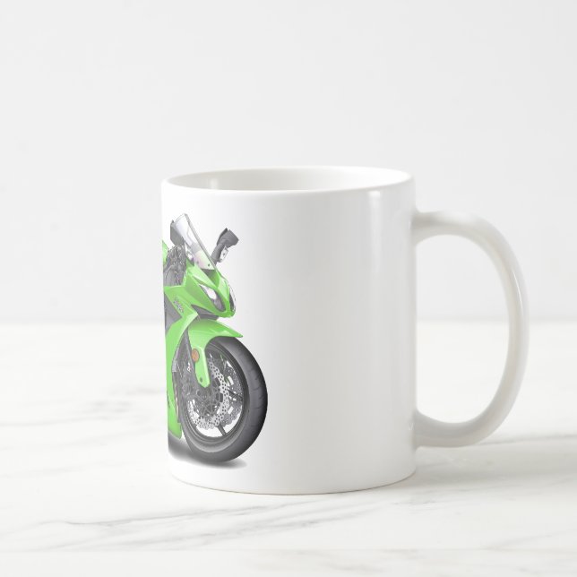 Mug Vélo vert de Ninja (Droite)