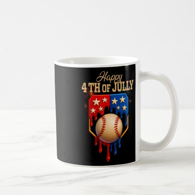 Mug Vendre Glace Cream Driving Patriotic Joyeux 4 Juil (Droite)