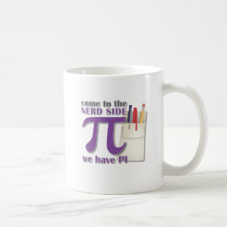 Mug Venez au côté nerd nous avons pi !