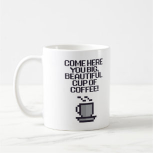 Mug Venez Ici, Grande, Belle Coupe De Café !