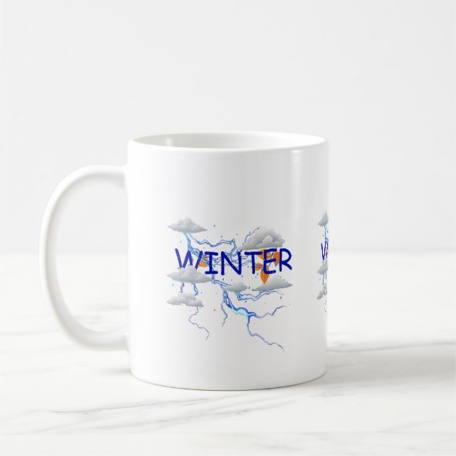 Mug Venez profiter des douces vibrations hivernales de (Gauche)