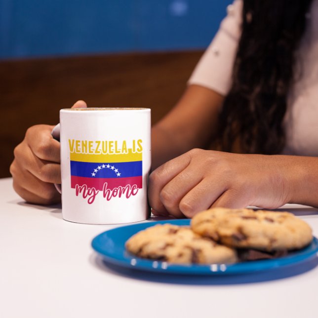 Mug Vénézuela Flag Pride (venezuela is my home coffee mug)