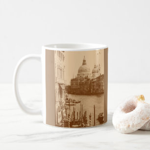 Mug Venise et Grand Canal à Taupe