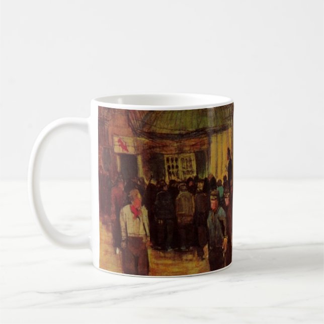 Mug Vente de bois d'oeuvre par Vincent van Gogh (Gauche)