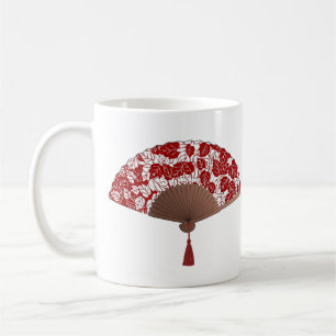 Mug Ventilateur japonais, Ventilateur japonais en papi